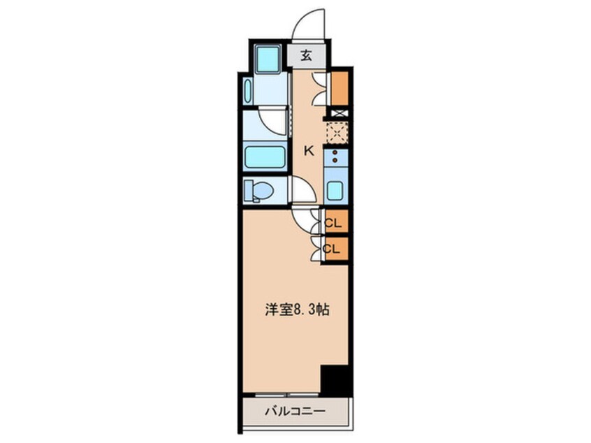 間取図 CONTRAL NAKAMEGURO