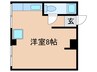 泉屋ビル 1Rの間取り