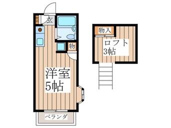 間取図 アビタシオン東伏見Ｂ棟