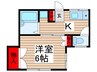 コーポカネマツ 1Kの間取り