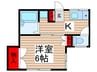 コーポカネマツ 1Kの間取り