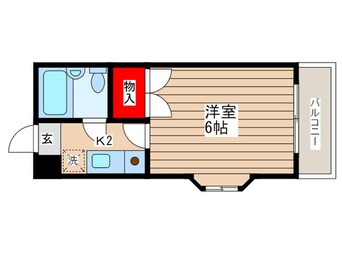 間取図 サンフラワー小平ハイツ