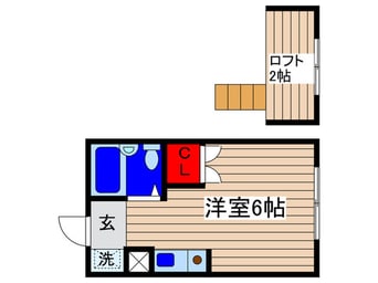 間取図 ステップ大泉