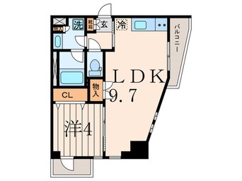 間取図 レジディア都立大