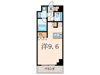 間取図 レジディア都立大