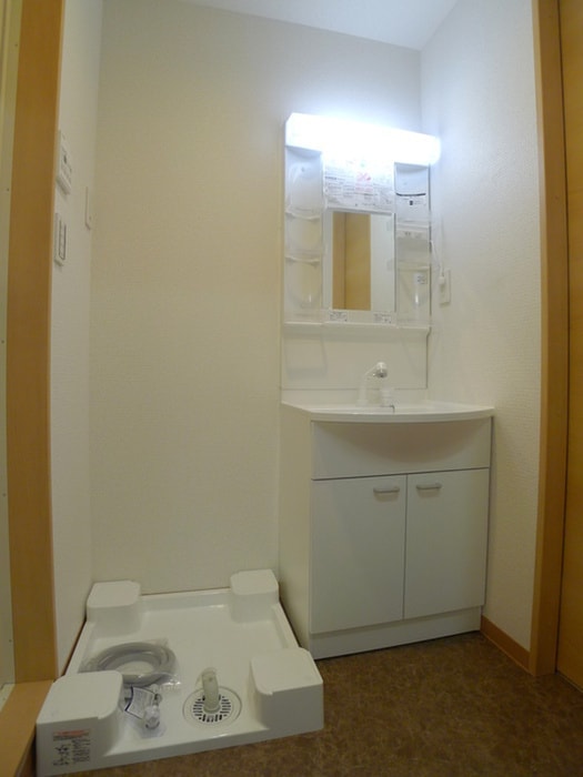 洗濯機置場 Ｌａｌｕｃｅ宮原　Ｎｏｒｔｈ