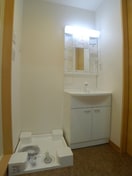 洗濯機置場 Ｌａｌｕｃｅ宮原　Ｎｏｒｔｈ