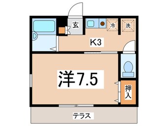 間取図 グランデ　三ツ沢