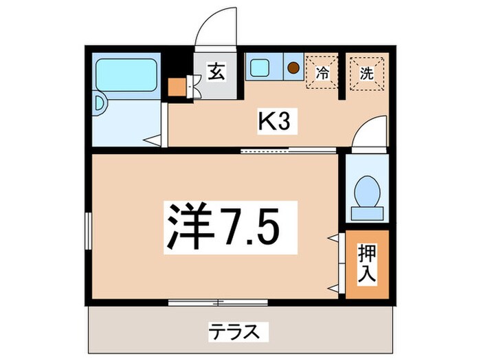 間取り図 グランデ　三ツ沢