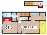 スペランツァ・ルーチェ 1LDKの間取り
