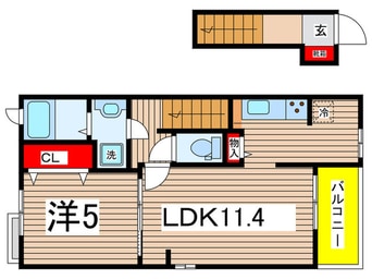 間取図 スペランツァ・ルーチェ