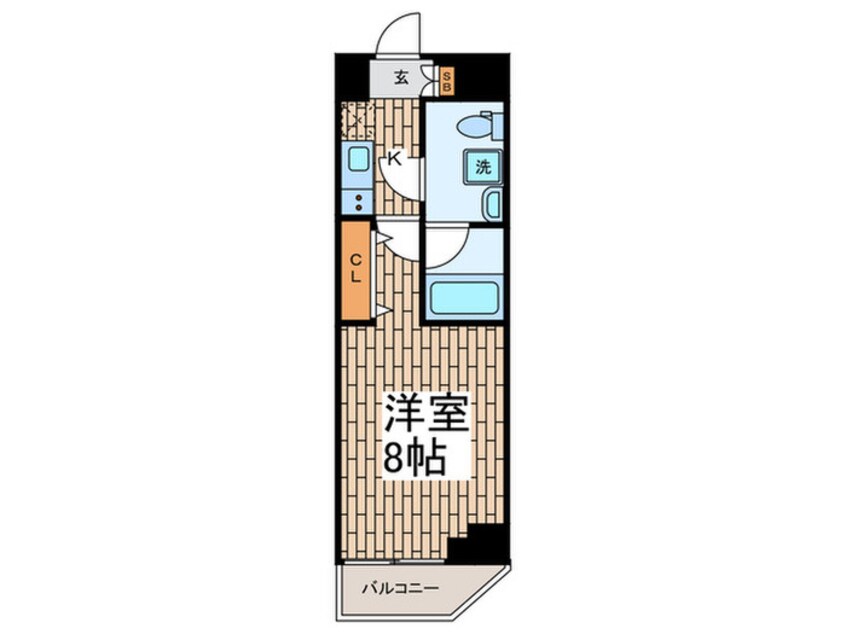 間取図 RELUXIA品川中延