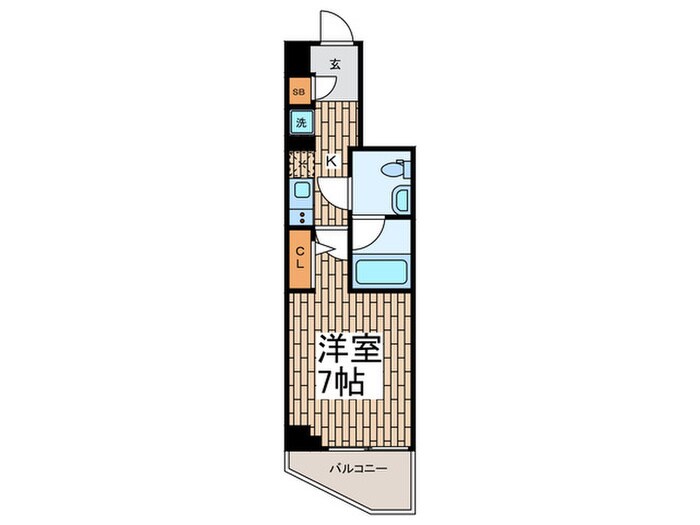 間取り図 RELUXIA品川中延