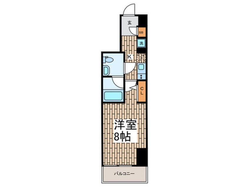 間取図 RELUXIA品川中延