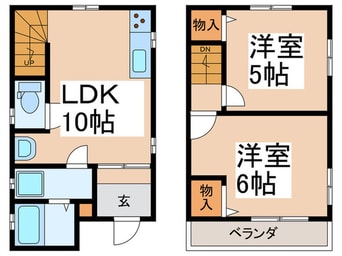間取図 東新小岩戸建