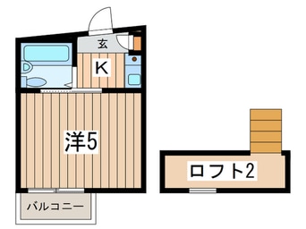 間取図 アヴァンセ宿河原