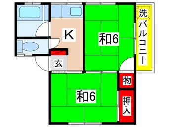 間取図 小川ハイツ１号館