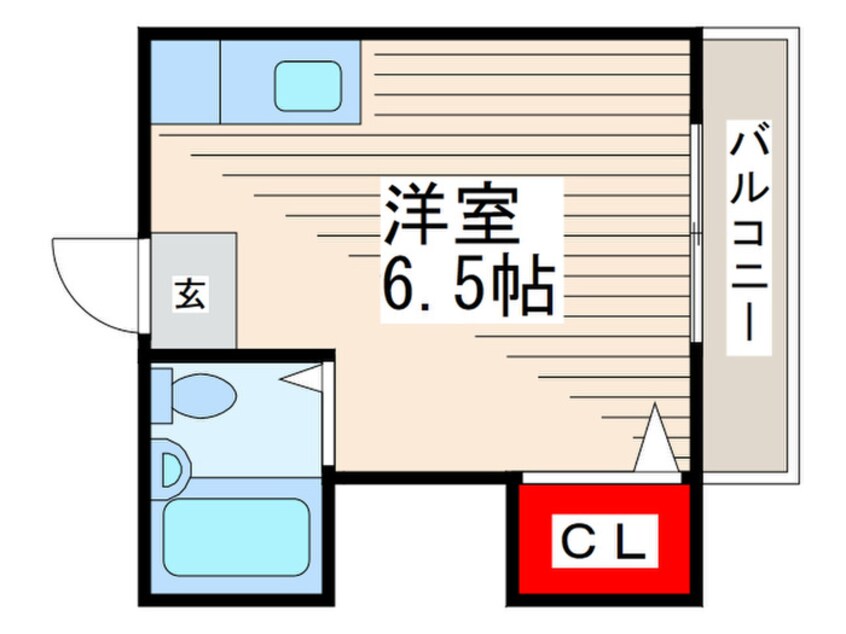 間取図 ジュネスレインボー