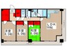 オ－シャンビュ－壱番館 3LDKの間取り