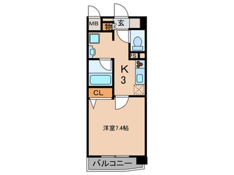 間取図 フロ－リッシュ