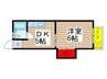 コ－ポエンダ 1DKの間取り