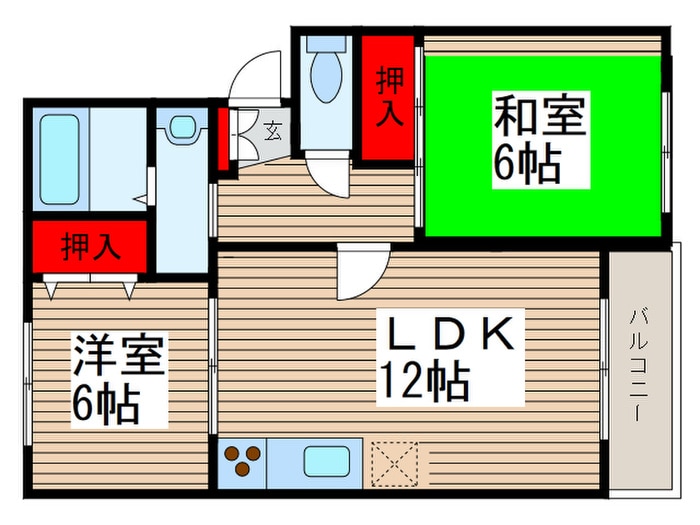 間取り図 エクセル千葉寺