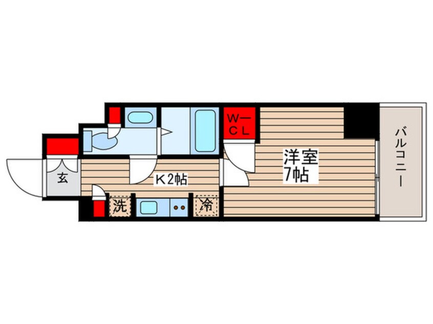 間取図 コンフォリア秋葉原ノース