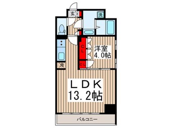 間取図 コンフォリア秋葉原ノース