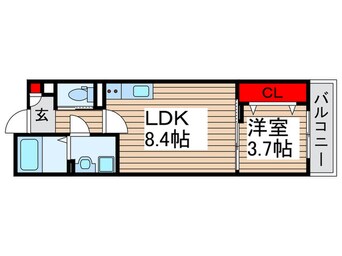 間取図 ソレイユ