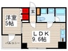 コンフォリア上野広小路 1LDKの間取り