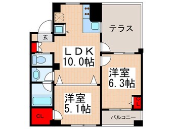 間取図 コンフォリア本所吾妻橋