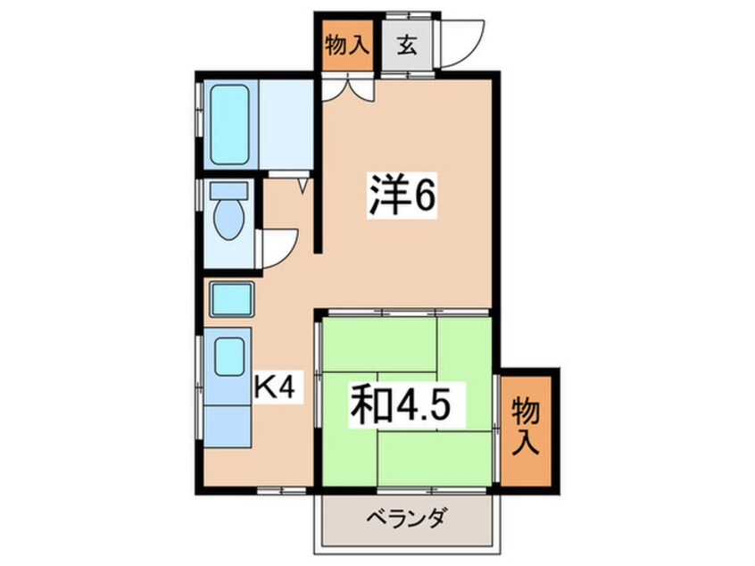 間取図 堀越ハウス