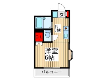 間取図 コットンヴィレッジ