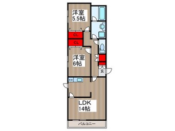 間取図 グラジュリー