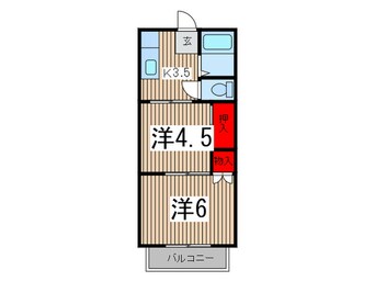 間取図 メゾン弥生