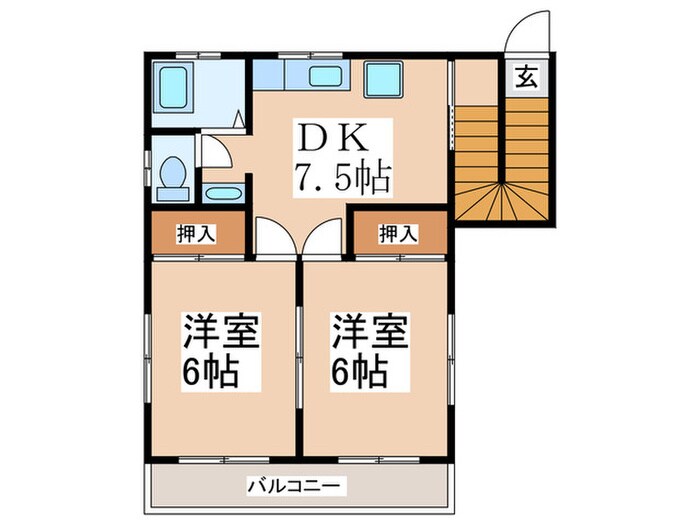 間取り図 第３和田ハイツ