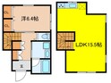 トリコ大塚　Ｂ棟の間取図