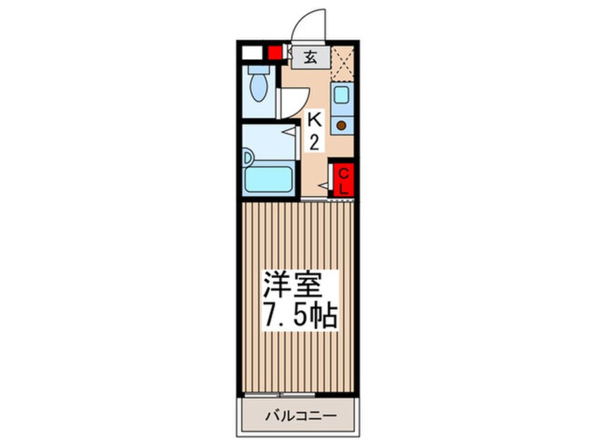 間取図 プレサ－ジュ草加