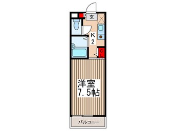 間取図 プレサ－ジュ草加