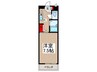 プレサ－ジュ草加 1Kの間取り