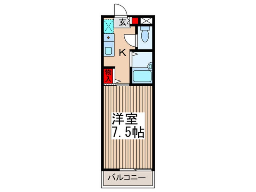 間取図 プレサ－ジュ草加