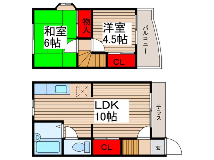 間取図 エスペランス