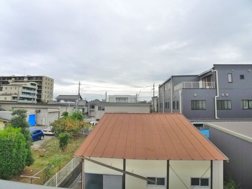 室内からの展望 トレフル三郷中央