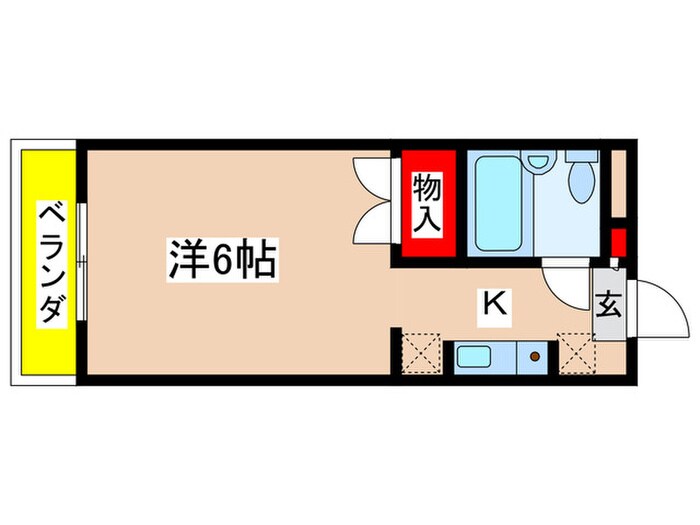 間取り図 グリ－ンハイツ麻生