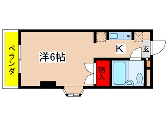 間取図 グリ－ンハイツ麻生