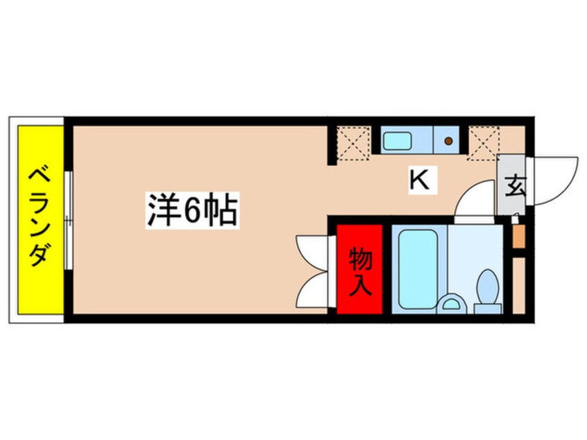 間取図 グリ－ンハイツ麻生