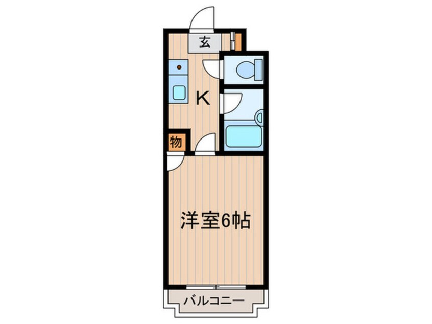 間取図 アザレア恋ヶ窪