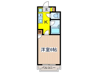 間取図 アザレア恋ヶ窪