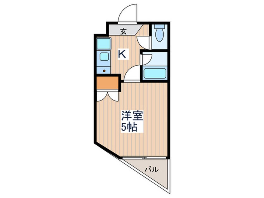 間取図 アザレア恋ヶ窪