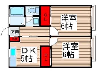 間取図 第一高橋ハイツ